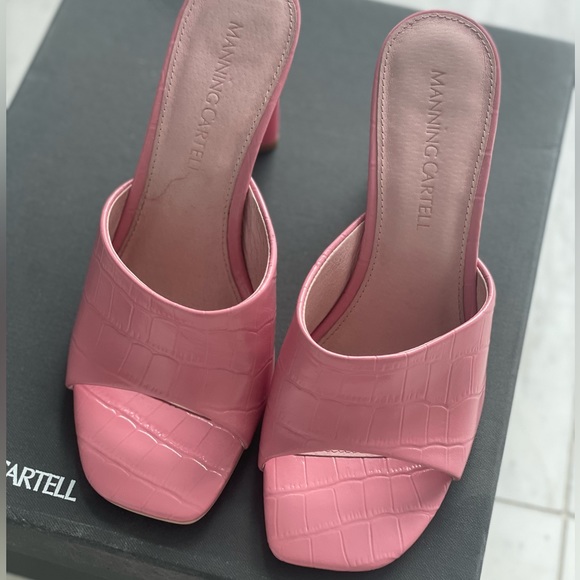 Manning Cartell Candy Crush Mule Heels Size 36 - Picture 3 of 8